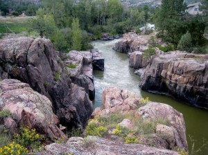 View from Baker's Bridge. Not too shabby for a road ride.