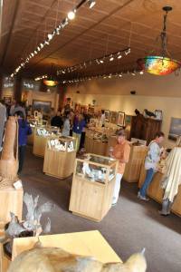 Visitors enjoying First Thursdays Art Walk. (Photo: Durango Arts Center)