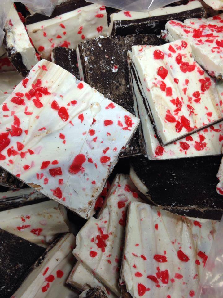 Ooooh, peppermint bark.