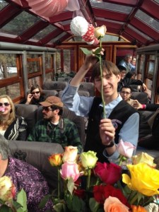 Durango train Valentine's Day