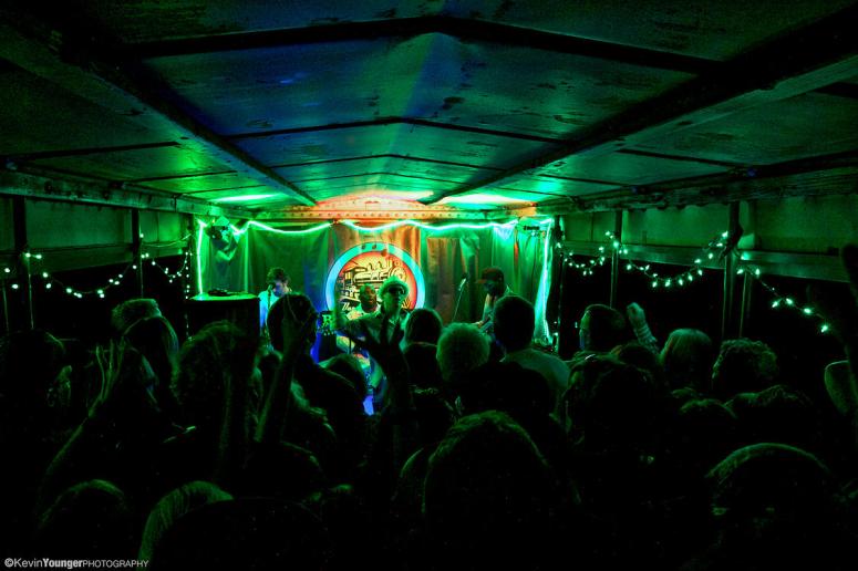 Rockin' Jake on the 2014 Durango Blues Train. Copyright Kevin Younger Photography.